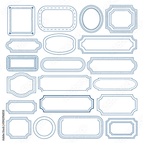 A collection of various types of brackets and parentheses in different shapes and sizes isolated on white background, Vector, illustration