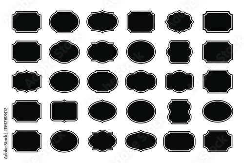 A collection of various types of hats and caps displayed in a grid format. isolated on white background, Vector, illustration
