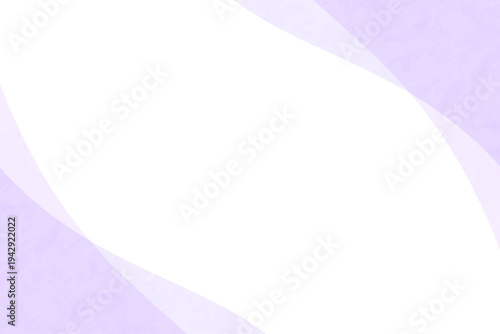 淡い紫の水彩ウェーブが広がるやさしいフレーム