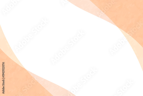 淡い赤の水彩ウェーブが広がるやさしい抽象背景テンプレート