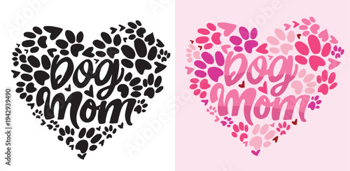 Dog bandana Print. Cute hand drawn doodle lettering quote about dog lovers. Lettering for t-shirt design, mug print, bag print, clothes fashion. 100% hand drawn vector image.
