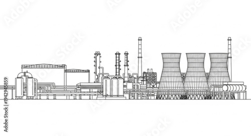 Industrial Facility Architecture Blueprint.