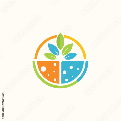 Harmonious blend of natural elements and scientific innovation for wellness and balance