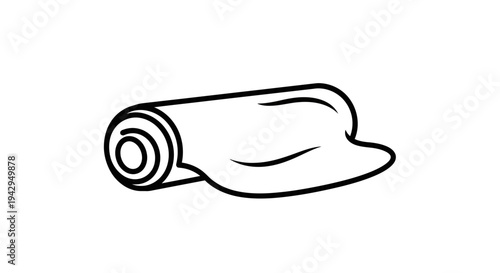 Rolled Fabric Material, Textile Roll, Material Texture, Craft Supply, Sewing Material