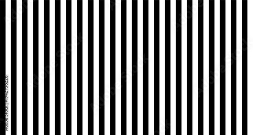 Vertical striped pattern. Seamless background with black and white vertical lines. Vector illustration.