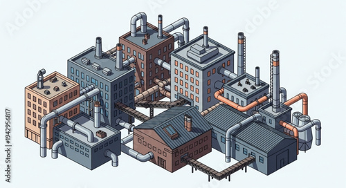 Industrial Factory Buildings and Structures.