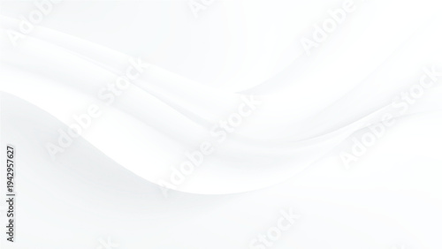 White fabric wave texture background design element