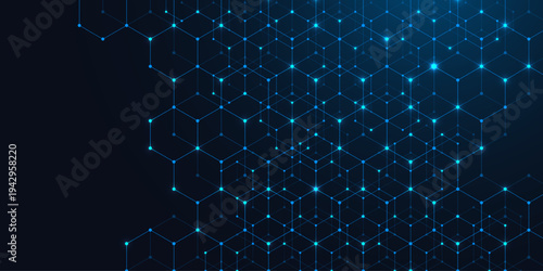 Wallpaper Mural Abstract digital blockchain cube blocks concept. 3D big data cubes quantum computer technology idea. Artificial intelligence data core cubes design element Torontodigital.ca