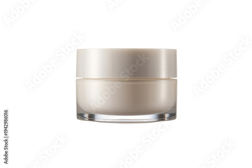 Elegant cylindrical compact powder makeup container with metallic finish