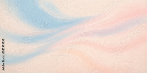 Abstract watercolor sky with clouds and colorful patterns