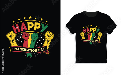 Creative Juneteenth National Independence Day T-Shirt Design Bundle.