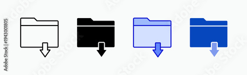 Download Icon Sheet Multiple Style Collection Isolated Vector