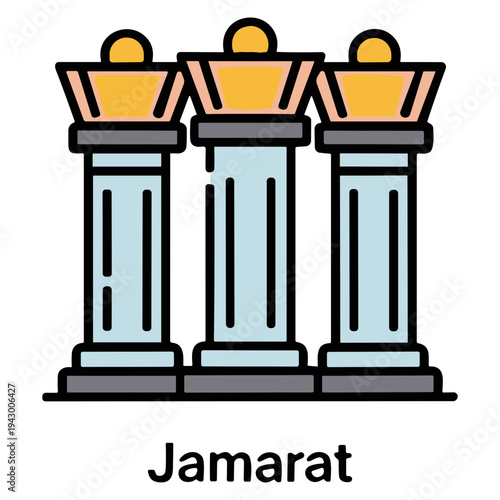 Hajj and Umrah Icons