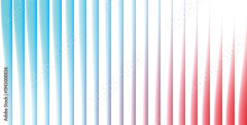 Abstract background featuring vertical gradient stripes transitioning from cool blues to warm pinks and reds