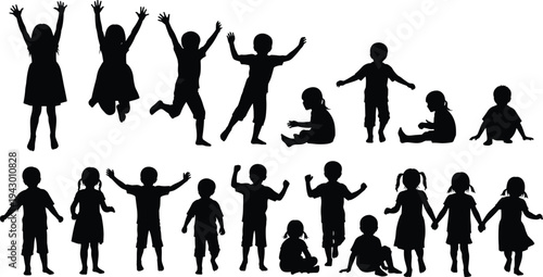 Collection of black silhouette bullet holes claw scratch marks and explosion blast impact shapes isolated on white background for creative action graphic design elements.