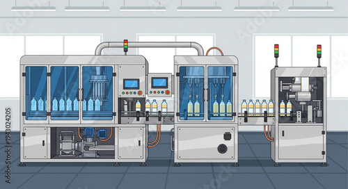 Industrial Manufacturing Production Line Equipment.
