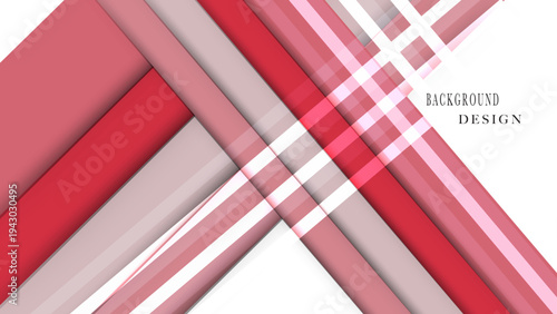 Hitech pink and white corporate abstract background geometric vector design