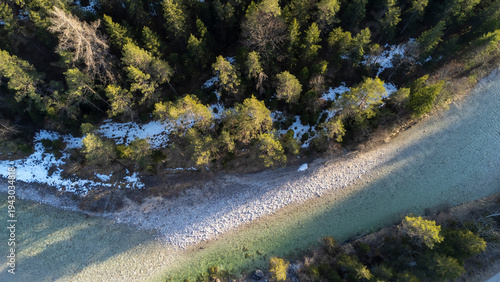 UNESCO World Natural Heritage Wilderness Area Dürrenstein-Lassingtal on the border between Styria and Lower Austria.The Lassingbach is a right tributary of the Salza river in the Ybbstal Alps in Austr