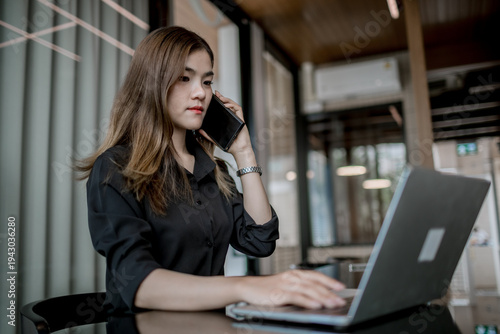 Confident business executive woman leading meeting in modern office, discussing ideas with colleagues, showcasing leadership, professionalism, collaboration, and corporate success.
