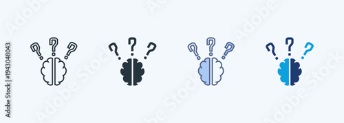 Curiosity Multiple Style Icon Collection