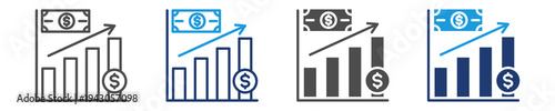 profit icon sety multiple style