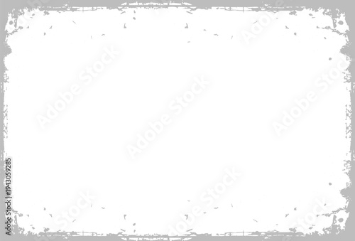 Grainy design grunge frame effect. Vector of rough, dirty,cover album, poster frame.
