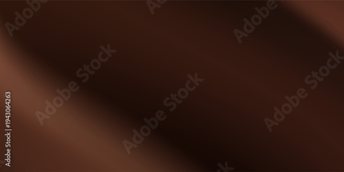 Liquid chocolate swirl texture, dark brown abstract background. Smooth melted cocoa, sweet food with wavy silk cloth effect elegant