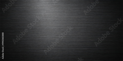 A sleek brushed metal background features a seamless silver stainless steel texture with a dark industrial pattern on a shiny aluminum surface backdrop