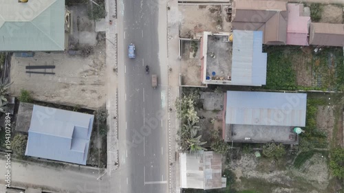 Aerial Drone View of Jhapa City, Nepal | Urban Landscape of Eastern Terai