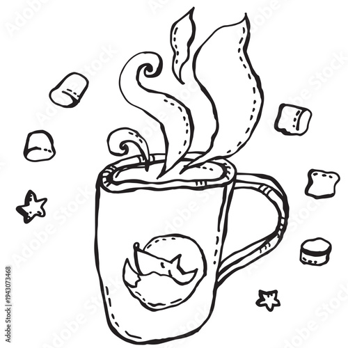 Cup with a little fox