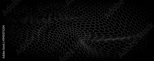 Black wired mesh texture isolated on white background. Metallic or fabric fence, cage or lattice structure.