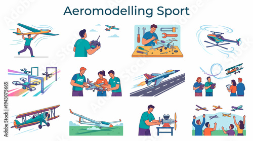Aeromodelling Hobby: Building, Flying, and Racing RC Planes