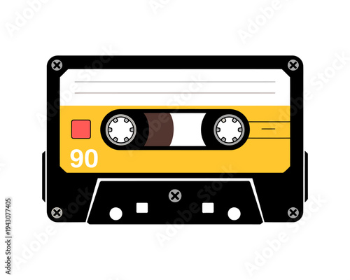 Cassette tape music player audio recording device from the 90s