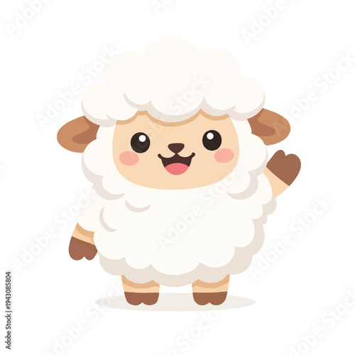 Eid al-Adha sheep illustration