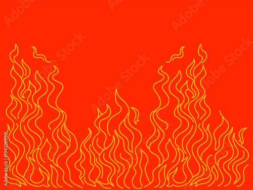 Fire Background. flame Background. line fire background. Flame Seamless Pattern. Fire flame seamless pattern.