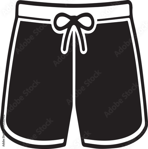 Beachwear Swim Trunks Shorts Silhouettes