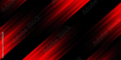 Halftone dots red and blue color pattern gradient grunge texture background. Dot pop art comic sport style vector illustration. modern background