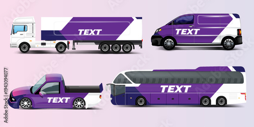 truck on the highway