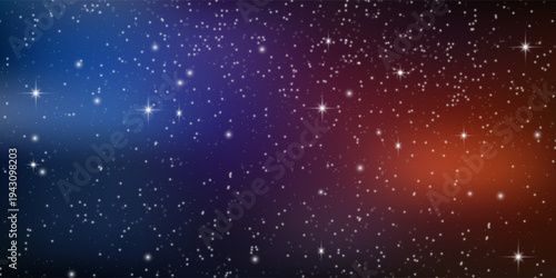Star universe background, Stardust in deep universe, Milky way galaxy, Vector Illustration. Eps10