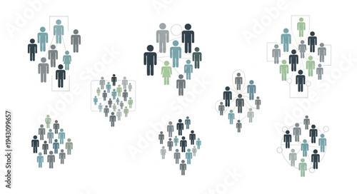 Diverse Groups of People Representing Community and Social Connections.