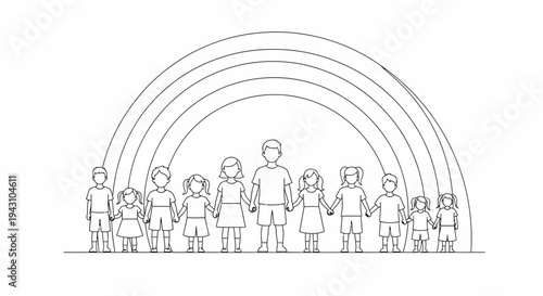 Diverse group of people standing together 4.