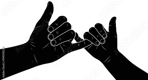 Hands making thumbs up gesture.