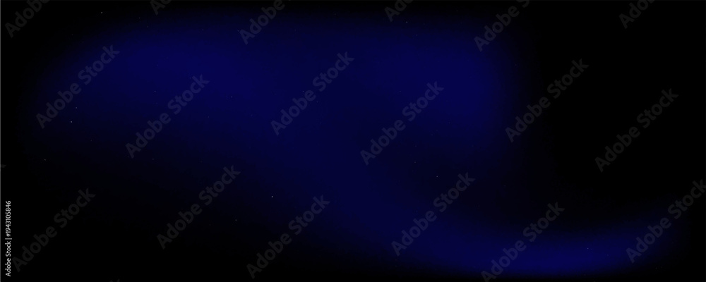Fototapeta premium Navy night sky gradient vector background. Dark blue wave graphic wallpaper