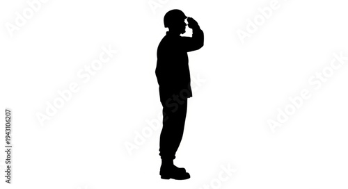 Man Standing and Talking on Phone.
