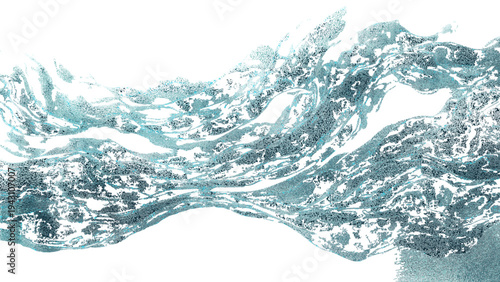 Vector A dynamic surge of crystalline water captures the raw power and beauty of nature, forming a stunning display of liquid artistry.