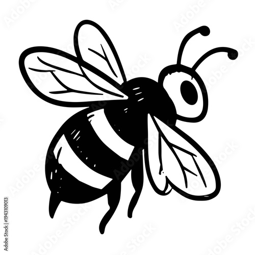 bee vector illustration