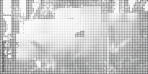 Black White Plus Sign Halftone Pattern Abstract Texture Background, Monochrome Plus Symbol Halftone Abstract Pattern White Background