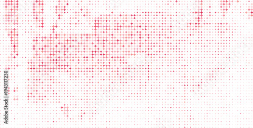 Light Pink Plus Sign Halftone Pattern Soft Fade Background, Soft Pink Plus Symbol Halftone Texture Background