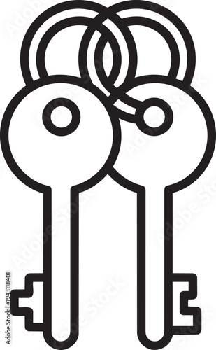 Pair of security keys representing private and public access control for crypto currency wallets and blockchain