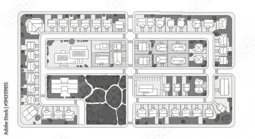 Architectural Plan Depicting a Detailed Building Layout and Design.